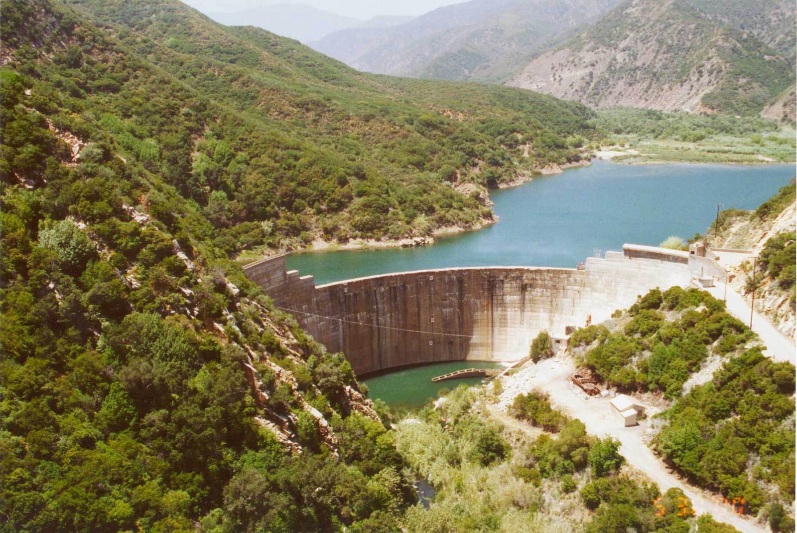 Matilija Dam and Reservoir