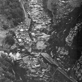 Highway 33 Destroyed at North Fork Matilija Creek, 1969-VCStar