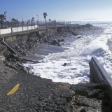 Surfers Point erosion December 1996