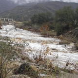 200+ cfs Streamflow, Ventura River Below Robles Diversion-CMWD